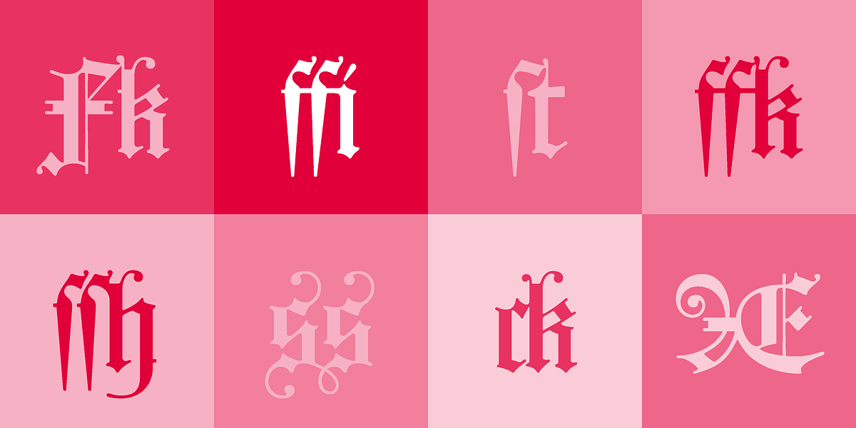 Fleischmann Gotisch, a Blackletter Font by preussTYPE (Photo 6 of 11)