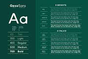 Gexo Sans - elegant font, a Sans Serif Font by Java pep (Thumbnail 3 of 11)