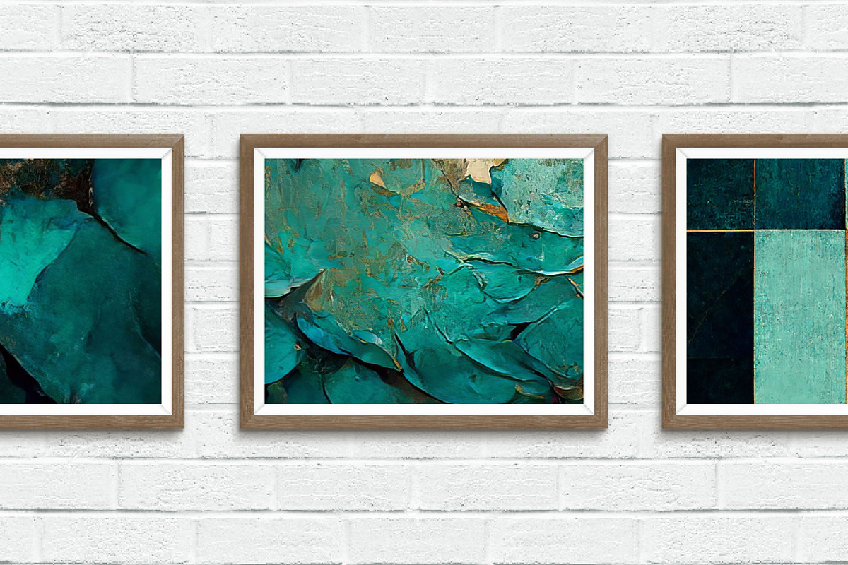 Super Luxe Teal and Gold Textures, a Texture Graphic by Skritch Studio (Photo 6 of 6)