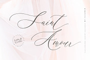 Saint Amour Script, a Script Font by Calamar Studio (Thumbnail 19 of 19)
