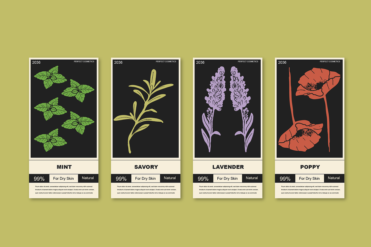 Herbs Illustrations, a Healthcare Illustration by Zhuna (Photo 4 of 10)