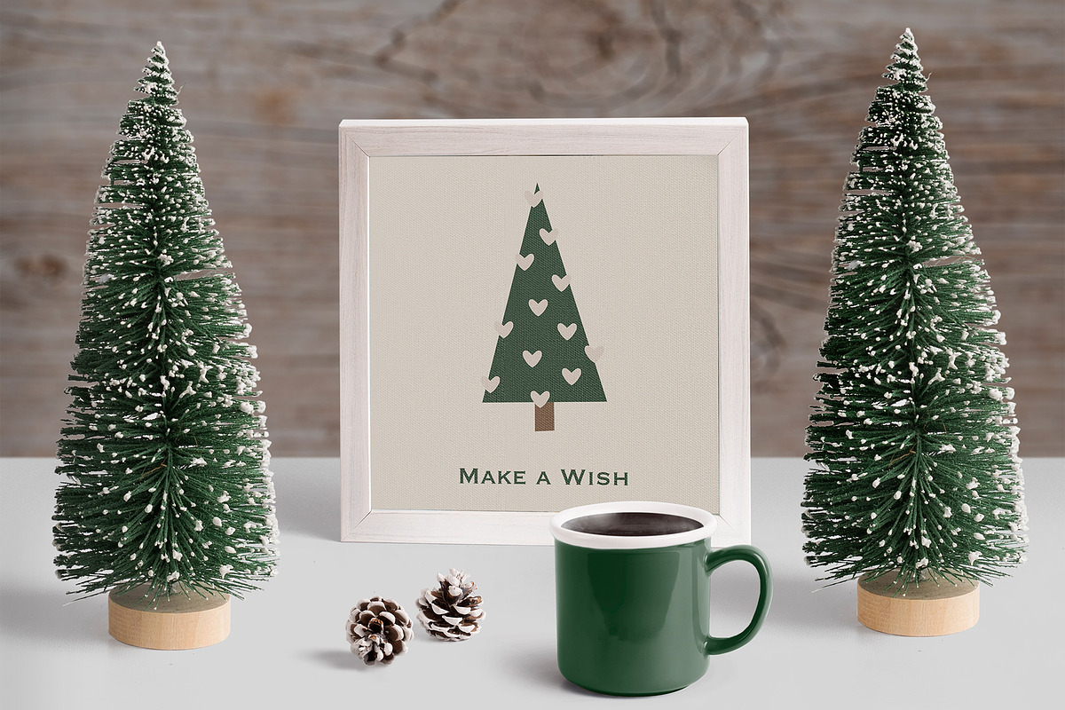 Cute Christmas Animal Pre-made Cards, a Card Template by DysenkaArt (Photo 2 of 2)