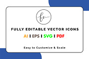 Basketball Jersey Colored Icon Set, a Duotone Icon by Fontmine Studio (Thumbnail 2 of 3)