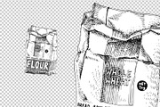 Smell of baking hand drawn set, a Food Illustration by handsketched (Thumbnail 8 of 9)
