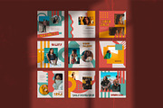 Geomei 90' Instagram Templates, a Social Media Template by Azruca (Thumbnail 2 of 9)