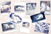 Cloudscape, a Texture Illustration by Salted Galaxy (Thumbnail 3 of 10)