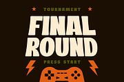 Knox Blast - Bold Retro Display Font, a Blackletter Font by Gumrega Studio (Thumbnail 3 of 8)