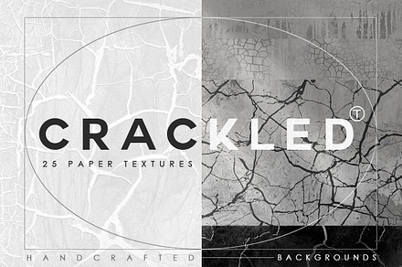 Abstract Crackled Paper Textures, a Texture Graphic by NassyArt