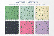 Blueberry sprigs - Set patterns, a Pattern Graphic by Yummy (Thumbnail 3 of 9)