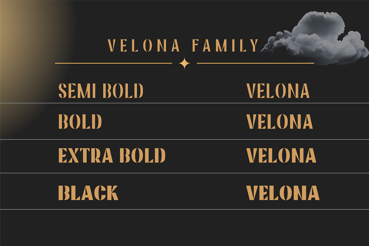 Velona, a Sans Serif Font by Reza Studio (Photo 4 of 9)