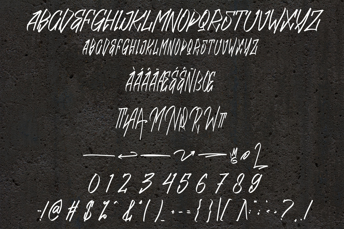 AMEKO Bold Brush Font, a Handwritten Font by NTC Graphic (Photo 8 of 9)