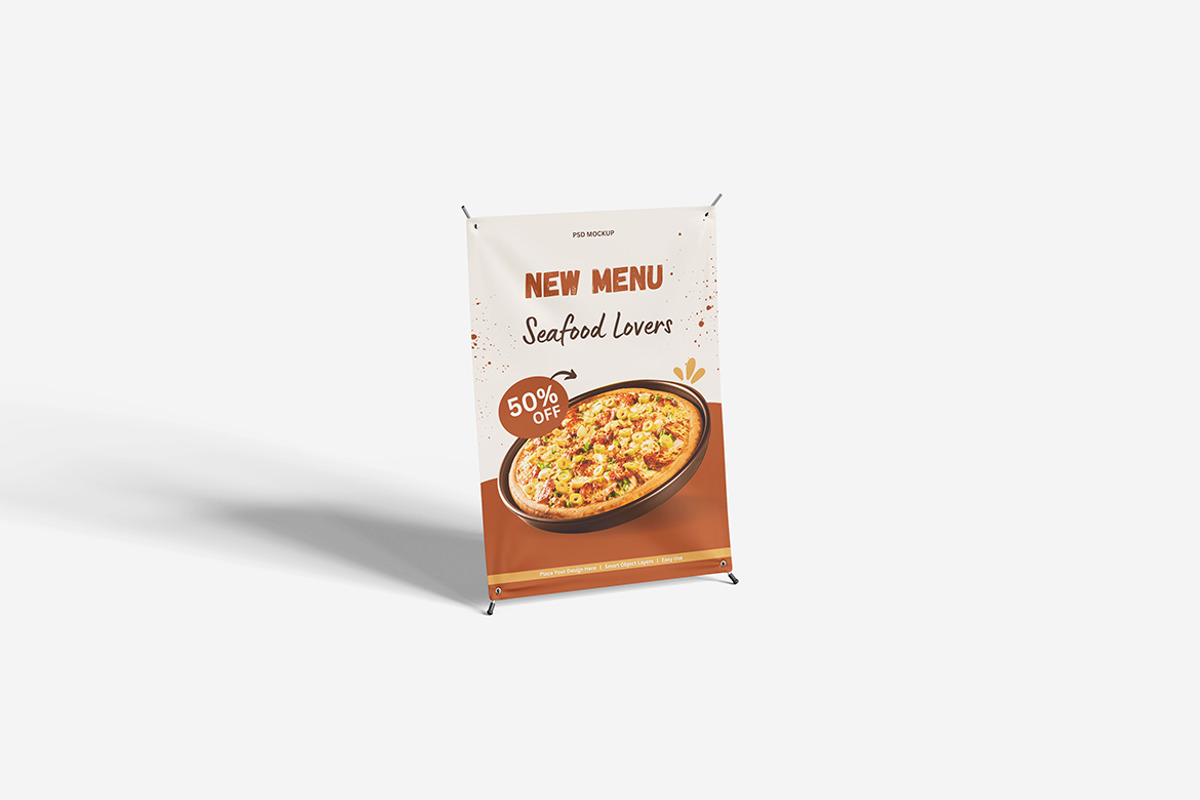 Mini X Banner Mockup, a Product Mockup by MrLetters (Photo 3 of 5)