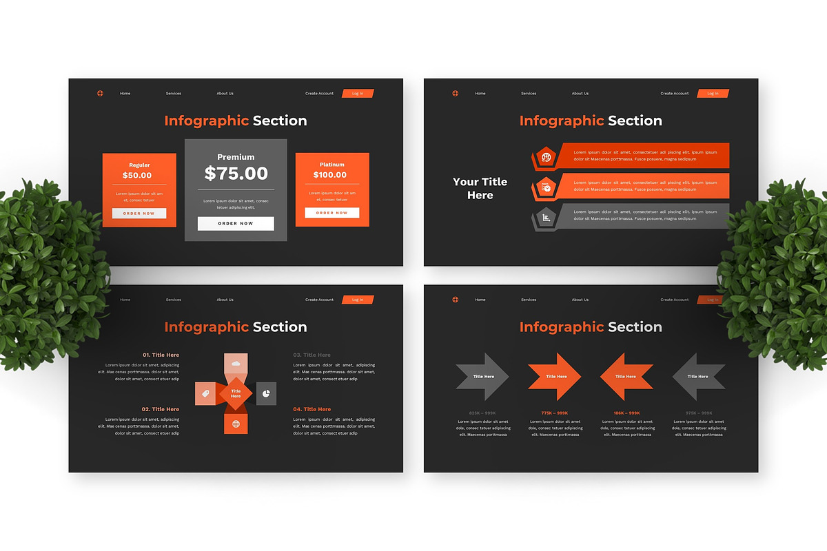Modern GYM - Fitness Powerpoint preview 4