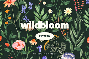 Wildbloom Botanical Pattern