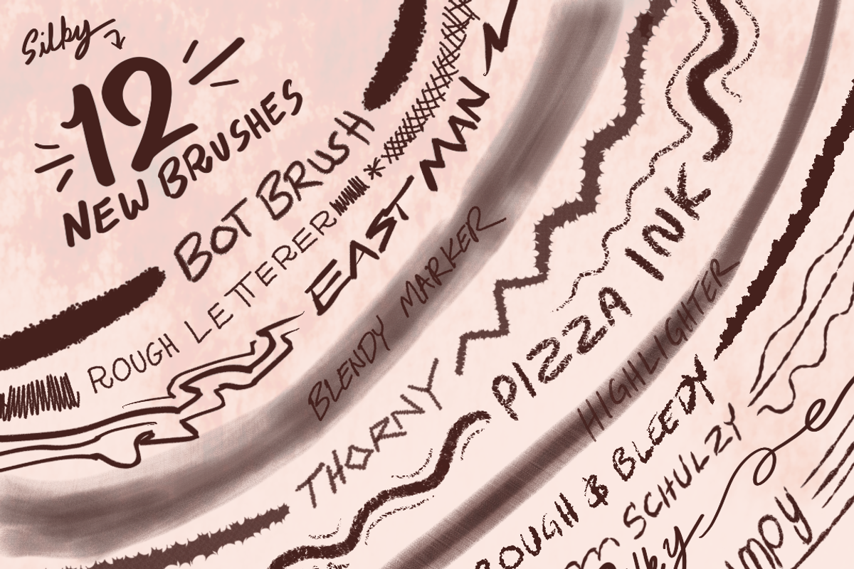 Procreate Ink Box, a Brush Add-On by Ben Lew Illustration (Photo 2 of 4)