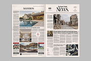 Classic Newspaper Template, a Magazine Template by BrandPacks (Thumbnail 3 of 7)