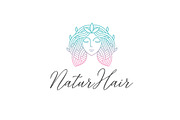 natur hair logo, a Branding & Logo Template by Mariyana (Thumbnail 3 of 4)