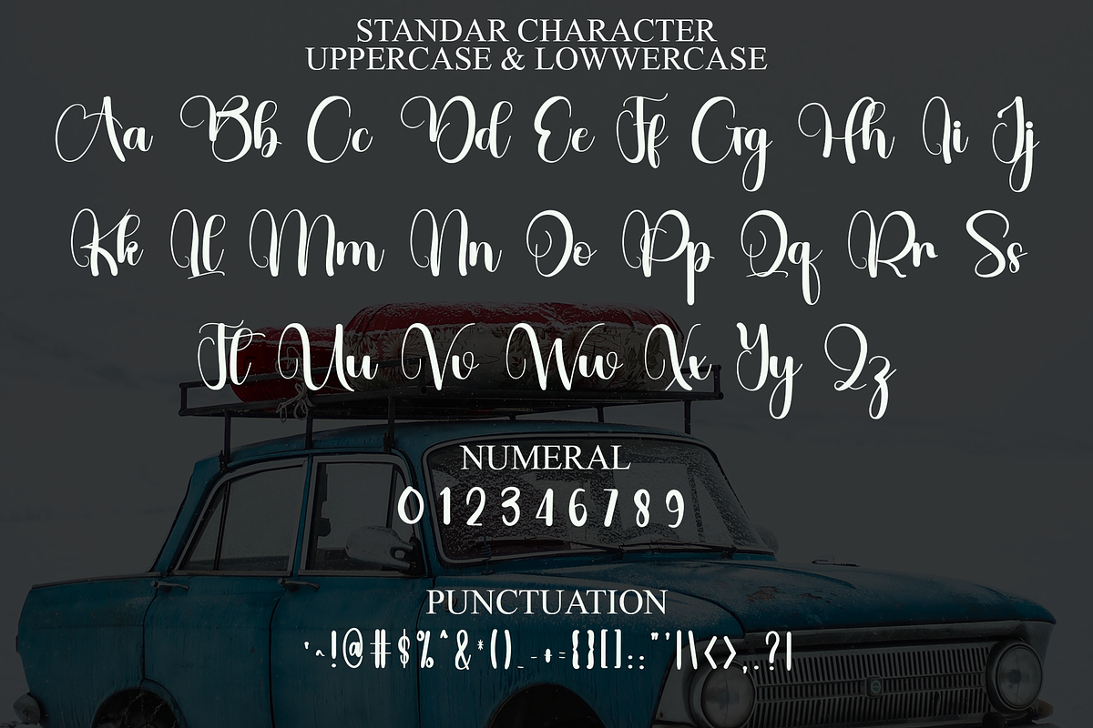 Vintage, a Handwritten Font by FreshTypeINK (Photo 4 of 8)