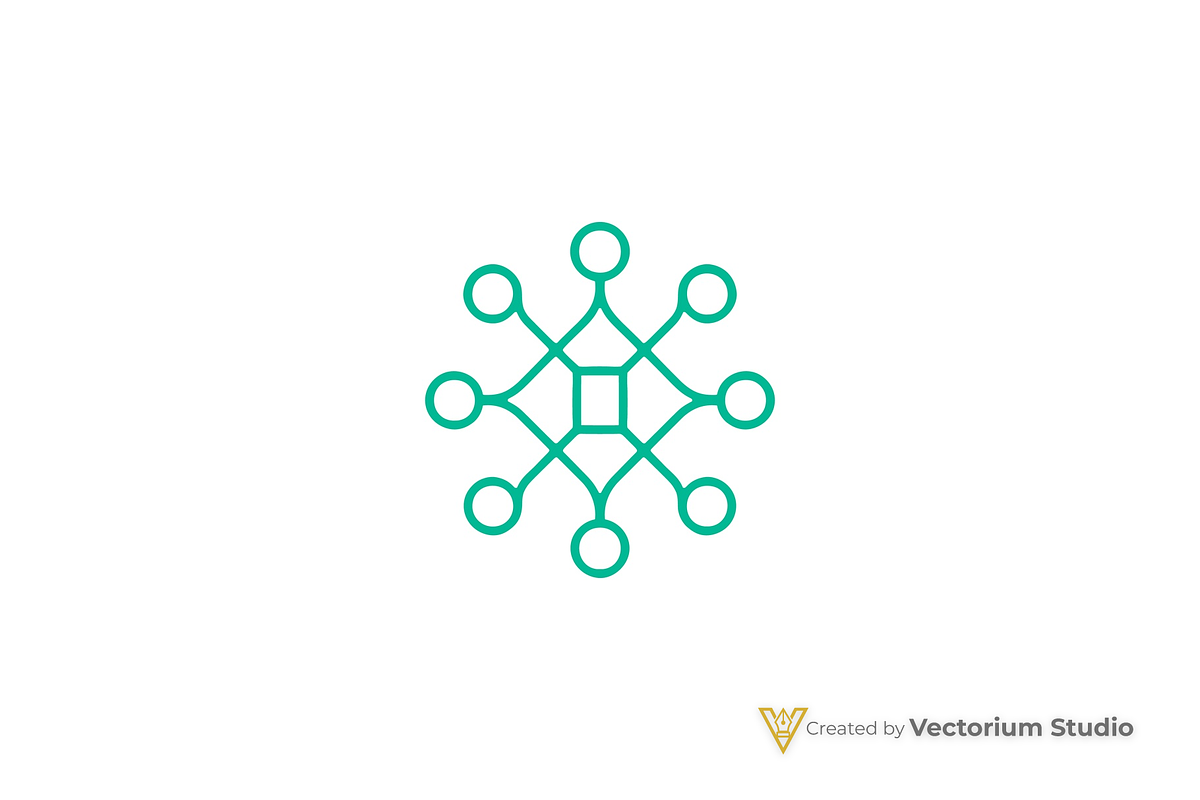 Geometric Network Logo, a Branding & Logo Template by Vectorium Studio (Photo 11 of 16)