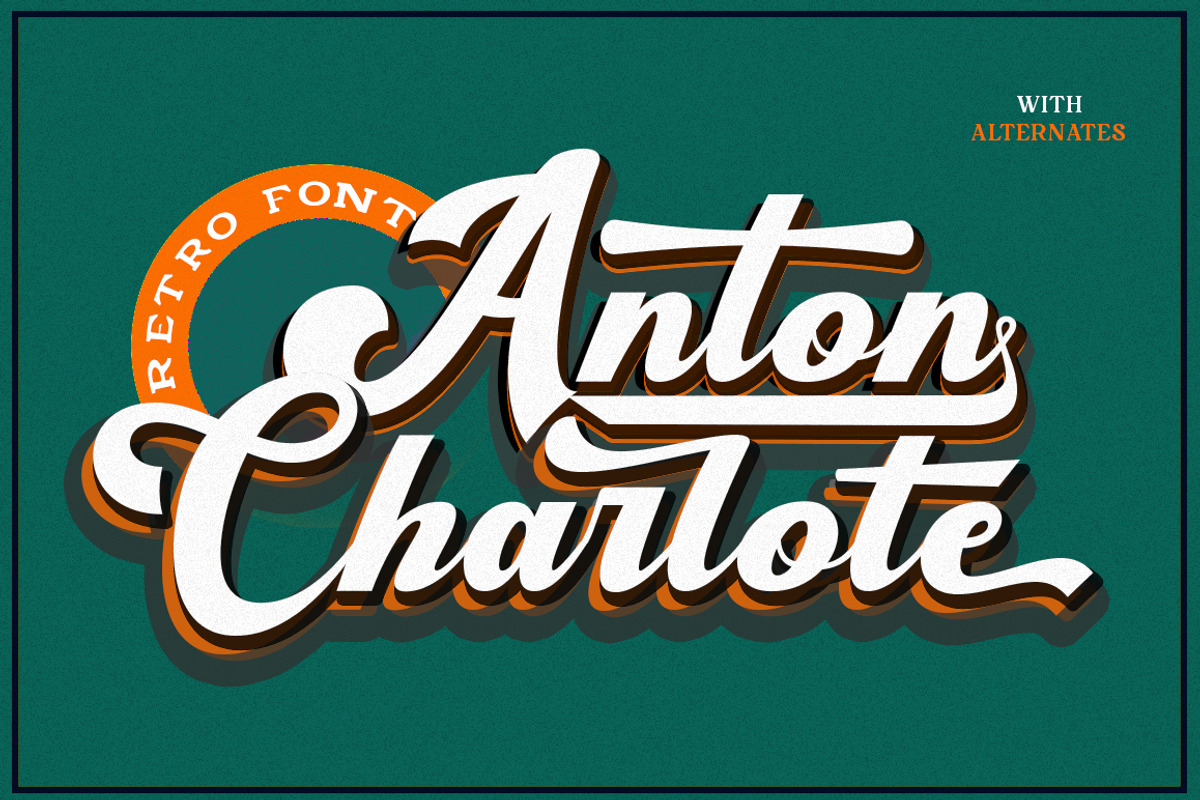 Best Seller In Retro Style, a Script Font by GloowStudio (Photo 5 of 21)