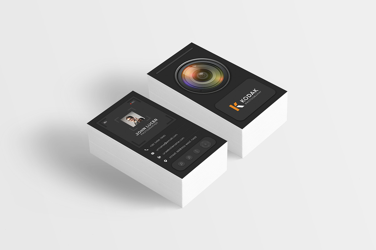 Portrait Photography Business Card, a Business Card Template by Creative_Arts (Photo 4 of 4)