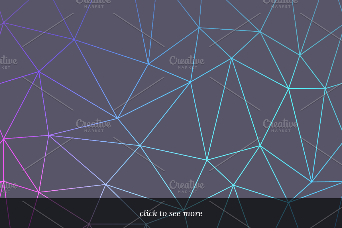 Triangles: 12 Low Poly Backgrounds preview 4