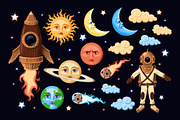 Vintage Space Patterns, a Pattern Graphic by GreyLilac (Thumbnail 6 of 6)
