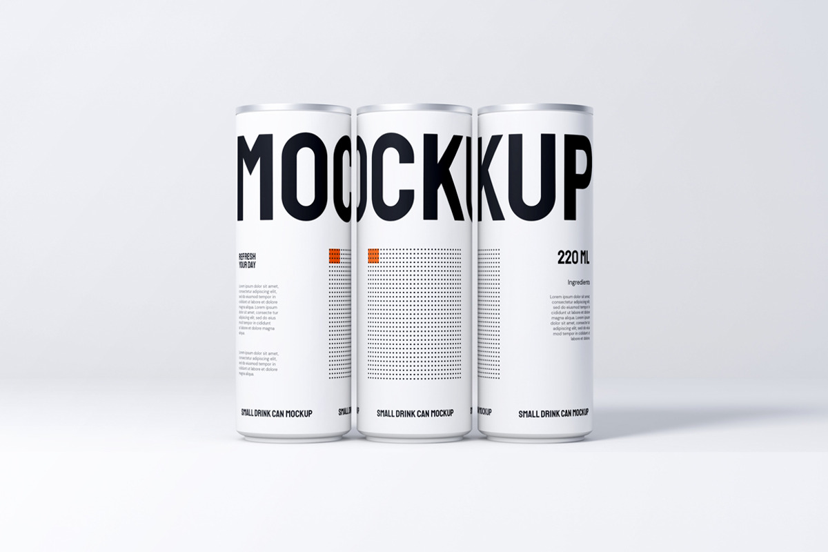 Drink Can Mockup, a Cups & Container Mockup by Rizky Audymas (Photo 7 of 8)
