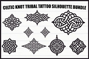 Celtic Knot Tribal Tattoo Bundle, an Illustration by Designs_River (Thumbnail 1 of 9)