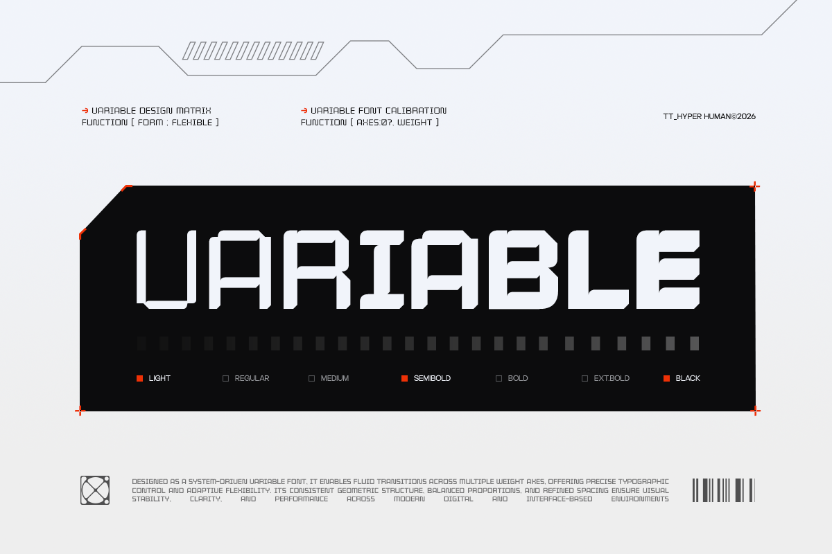 GC Hyper Human – Futurist Tech Sans, a Sans Serif Font by Glyphonic (Photo 5 of 15)