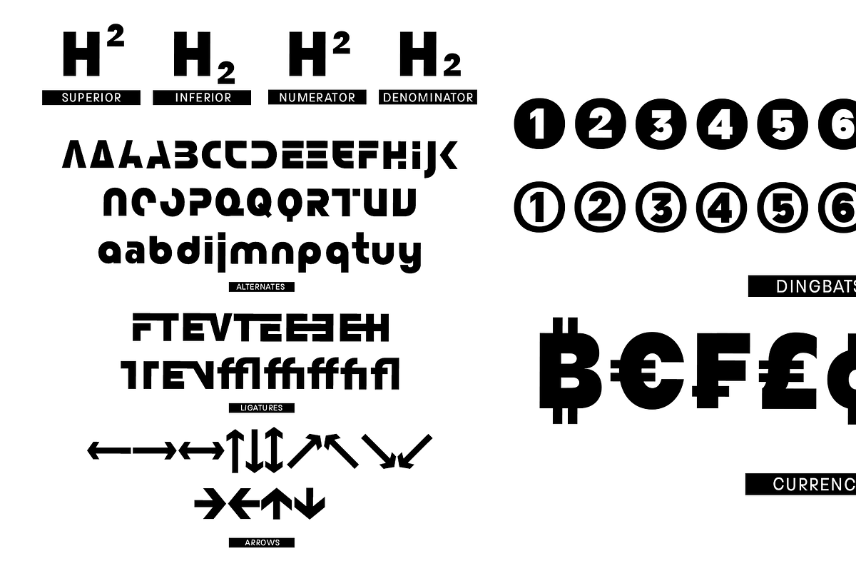 Avita | Geometric Sans Typeface, a Sans Serif Font by By Kineks (Photo 13 of 13)