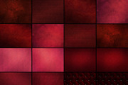 Scarlet Leather Digital Paper, a Texture Illustration by Kandace Lalo Designs (Thumbnail 3 of 3)