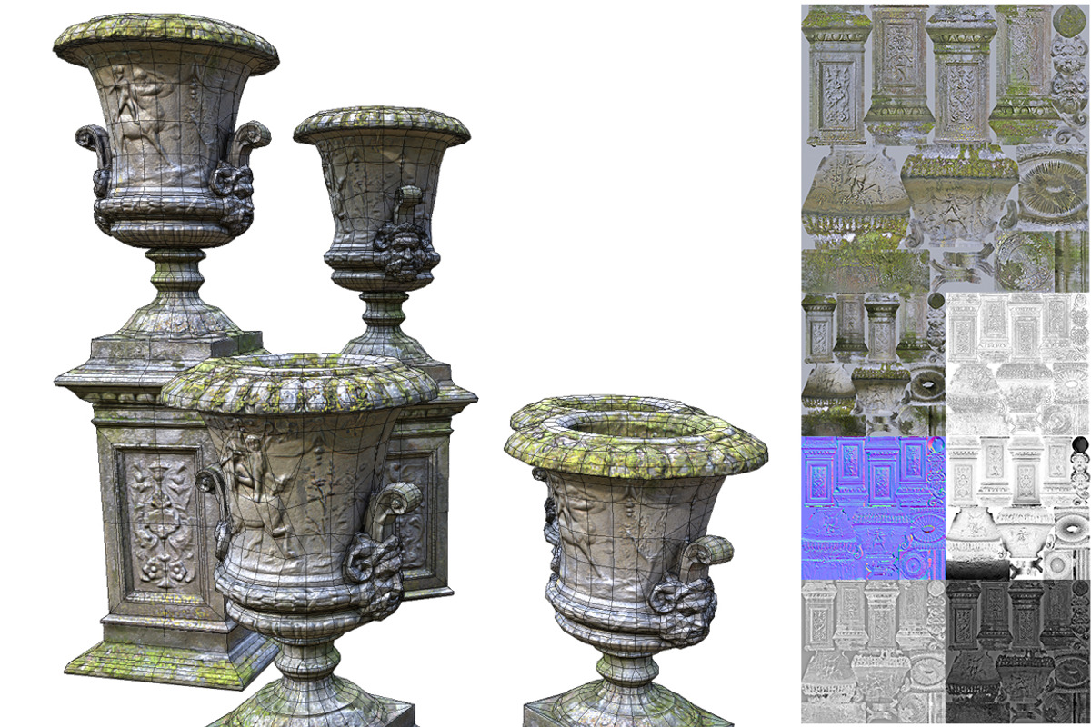 Vase from park, an Environmental 3D Model by Beatheart Creative Studio (Photo 8 of 14)