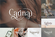 Popular Font Bundle Best Selling, a Serif Font by suhadidesign (Thumbnail 5 of 14)