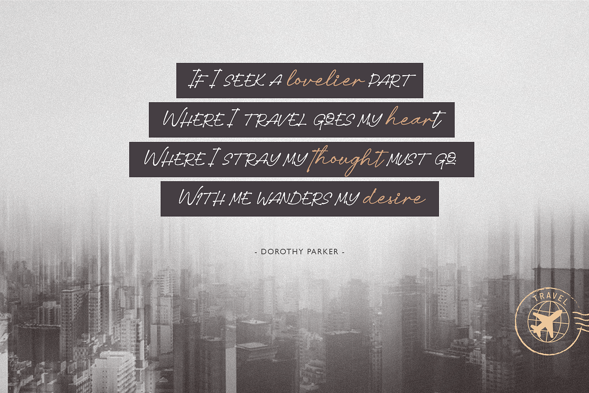 Ontario Script, a Script Font by FactoryType Studio (Photo 4 of 12)