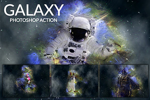 Galaxy - Photoshop Action