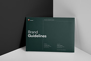 Brand Guidelines Template Landscape, a Brochure Template by DesignCrest (Thumbnail 3 of 21)