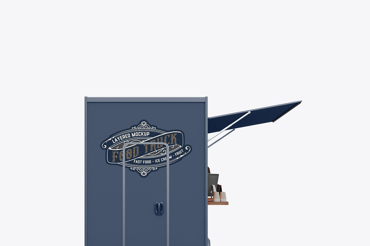 Food Trailer Mockup, a Product Mockup by OneVectorStock (Photo 12 of 16)