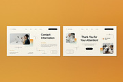 Orange Company Profile Google Slide, a Presentation Template by graphicook (Thumbnail 4 of 4)