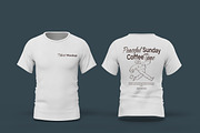 Tshirt Mockup, a Shirt Mockup by Unerispace (Thumbnail 3 of 5)