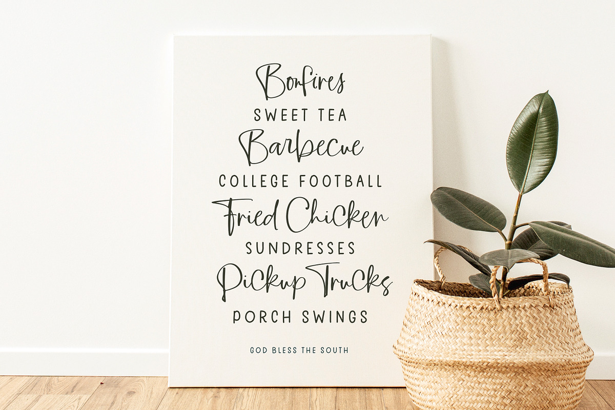 American Honey | Script & Sans, a Font by Callie Rian & Co. (Photo 5 of 27)