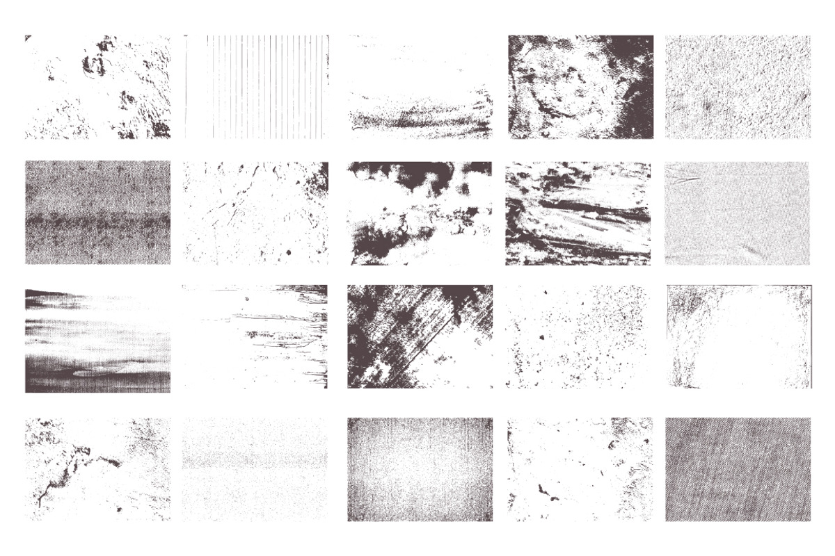 Grunge Vector Textures preview 3