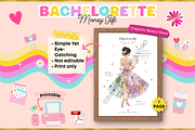 Coquette Bachelorette Money Dress, a Stationery Template by bellaROSEworkshop (Thumbnail 1 of 5)