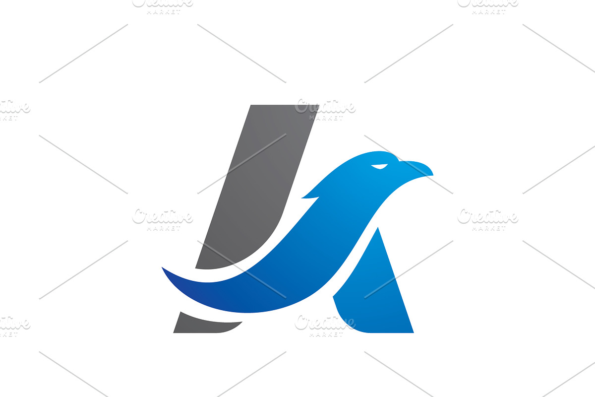 Letter A logo vector template, an Object Graphic by T.Vooka (Photo 3 of 3)