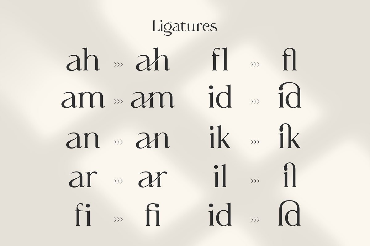 Sartika Milona - Elegant Serif Font, a Serif Font by Artchitype Studio (Photo 10 of 12)