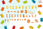 Jelly Font, a Sans Serif Font by LivelyAutumn11.11 (Thumbnail 3 of 4)