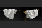Elegant Silk Scarf Gold Bar Mockup, an Apparel Mockup by Luuqas Design (Thumbnail 3 of 3)