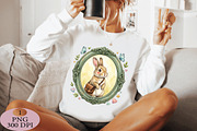 Mother’s Day Rabbit Mom PNG, an Illustration by Daily.Designs (Thumbnail 3 of 5)