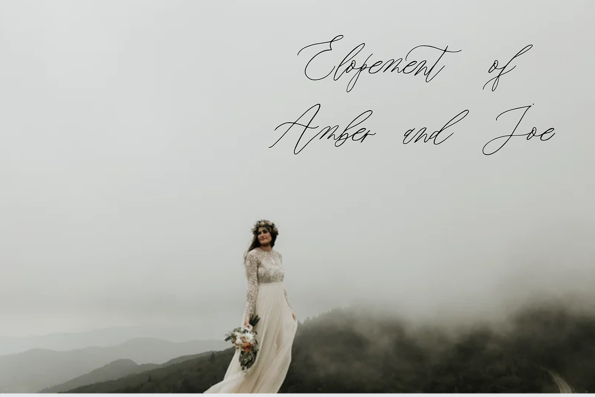 Grace - A Modern Calligraphy Font, a Script Font by BohoCalligraphy (Photo 8 of 11)