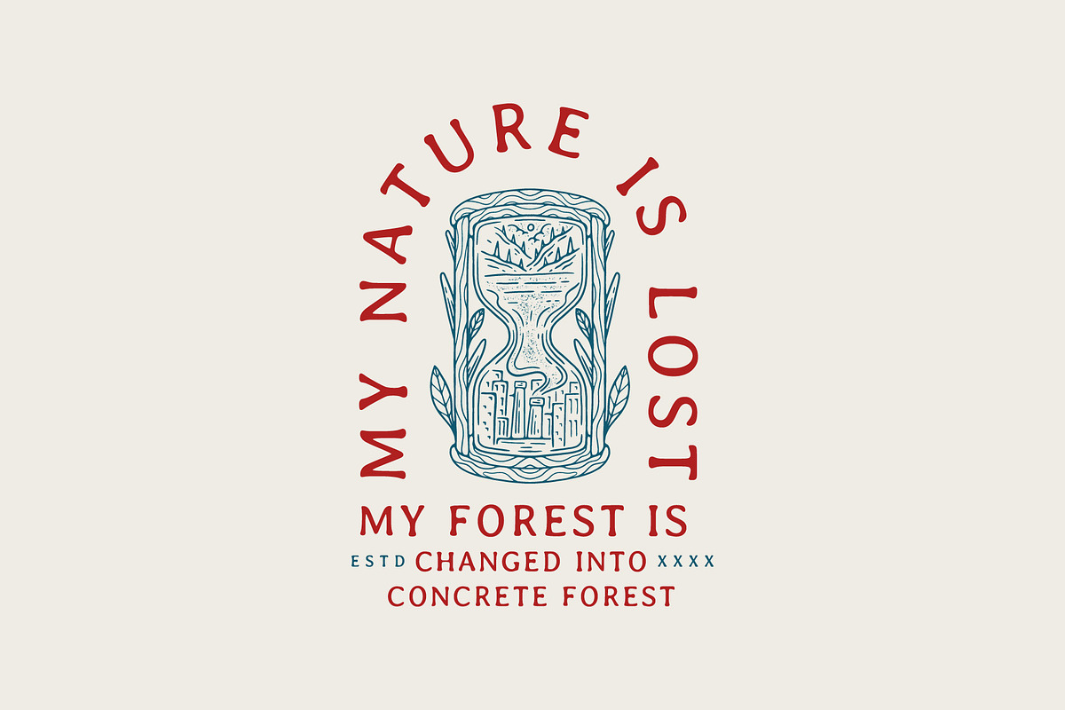 Vintage Outdoor Line Art Badge, an Object Graphic by Sandewo (Photo 10 of 13)